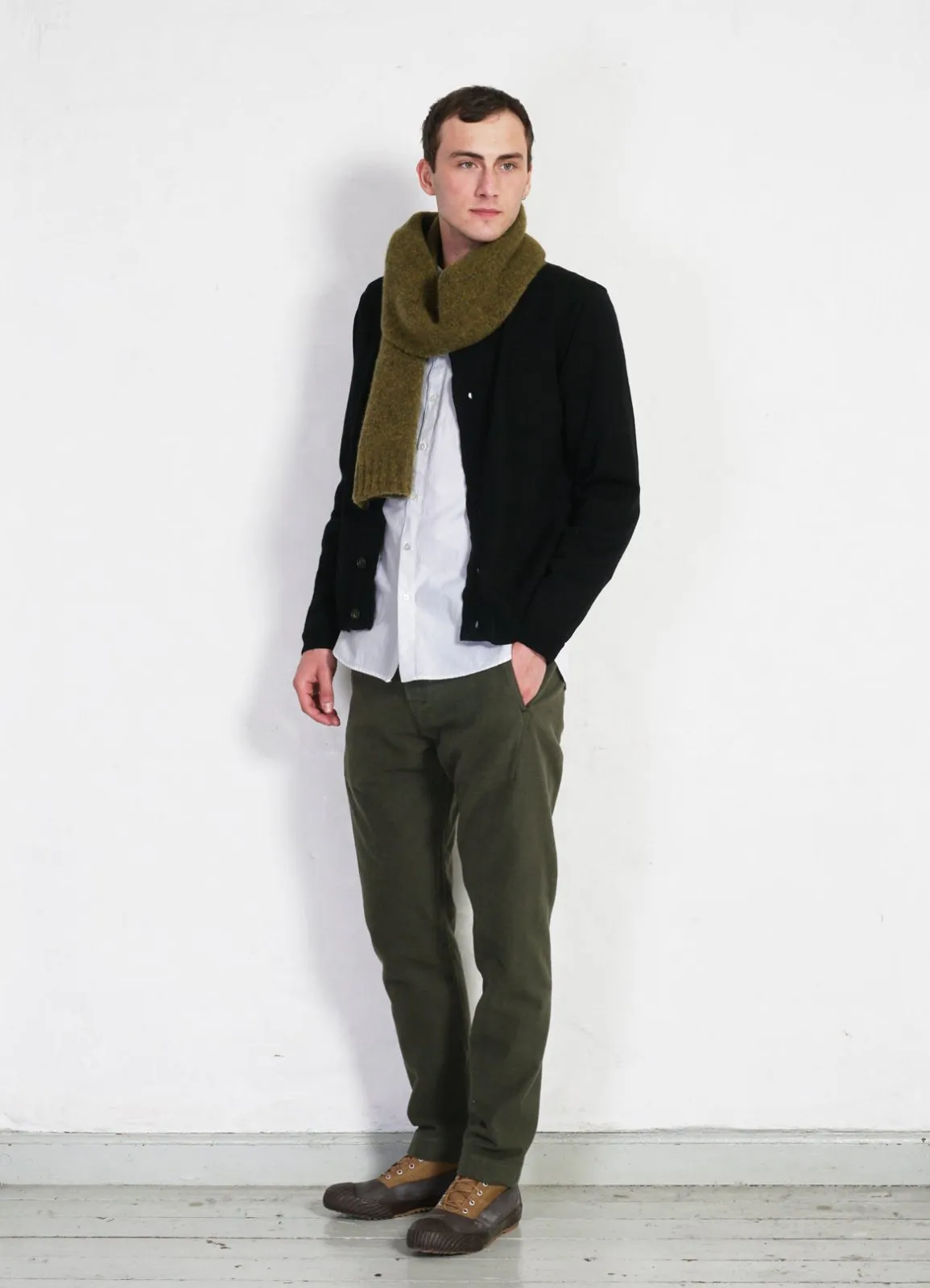 SVENNING | Slim Fit Trousers | Dark Green