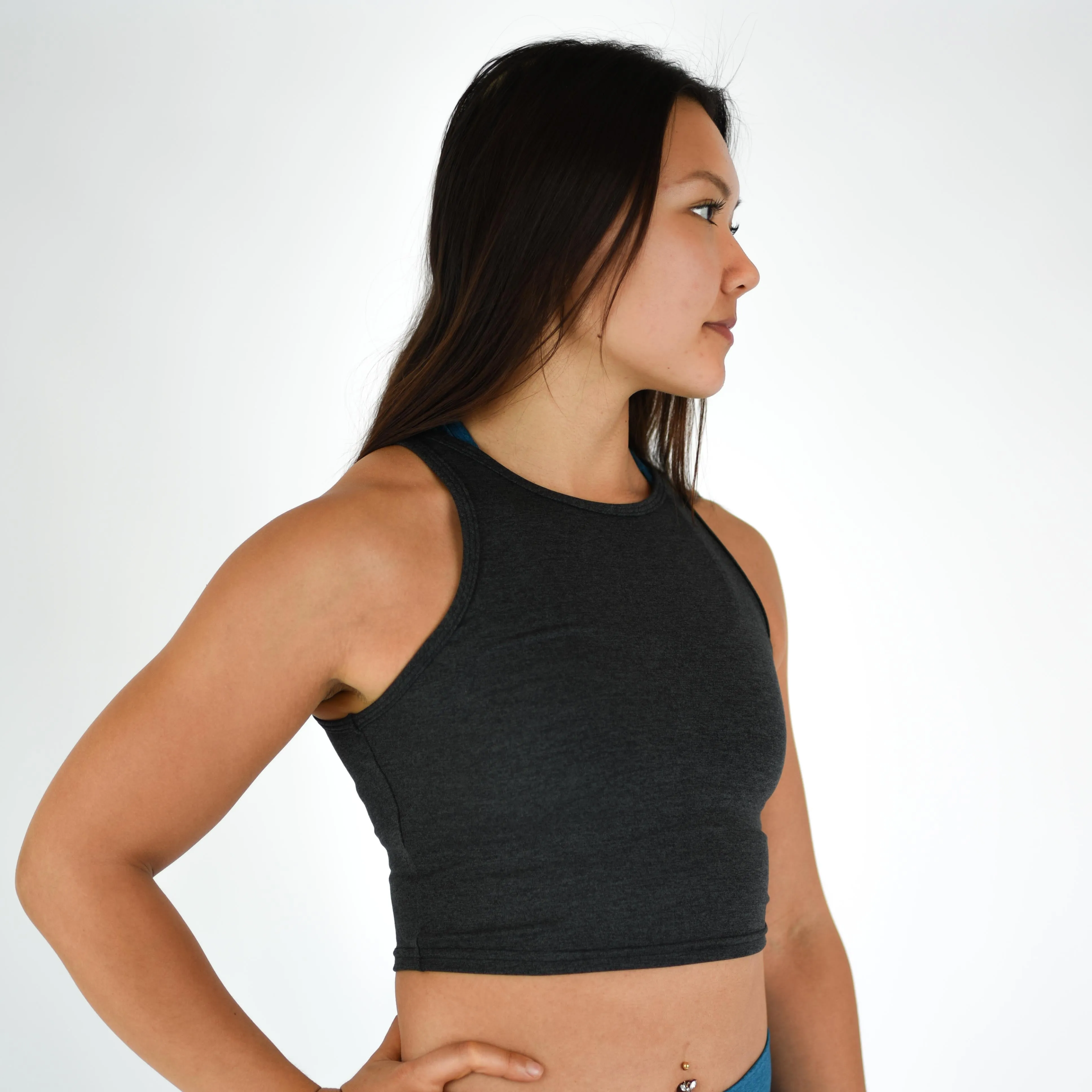 Tempo Crop Tank - Fitted