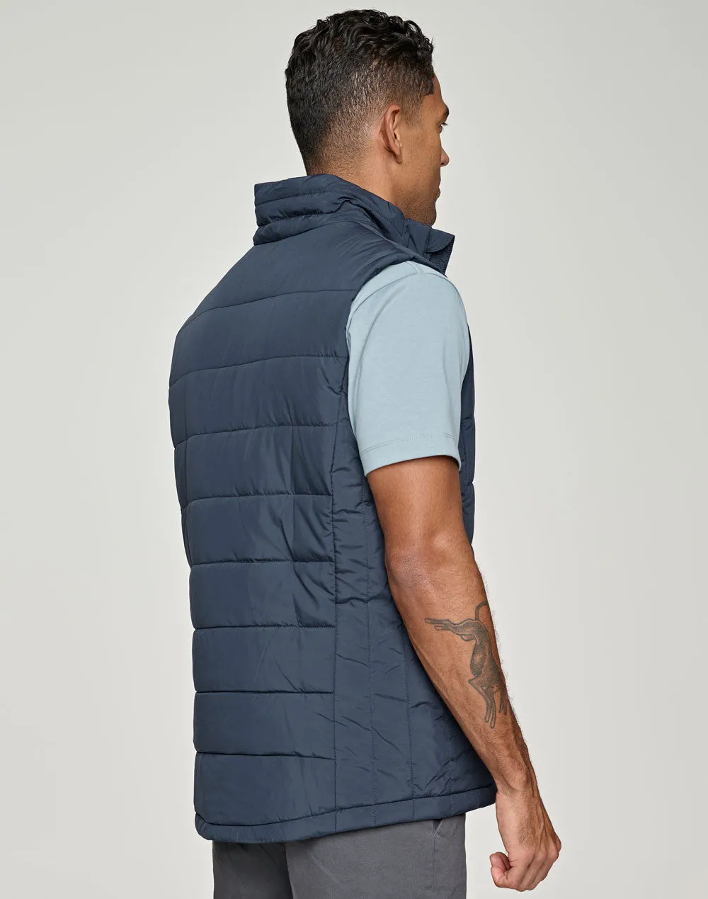 Winning Spirit Sustainable Insulated Puffer Vest (3D Cut) Men's (JK61)