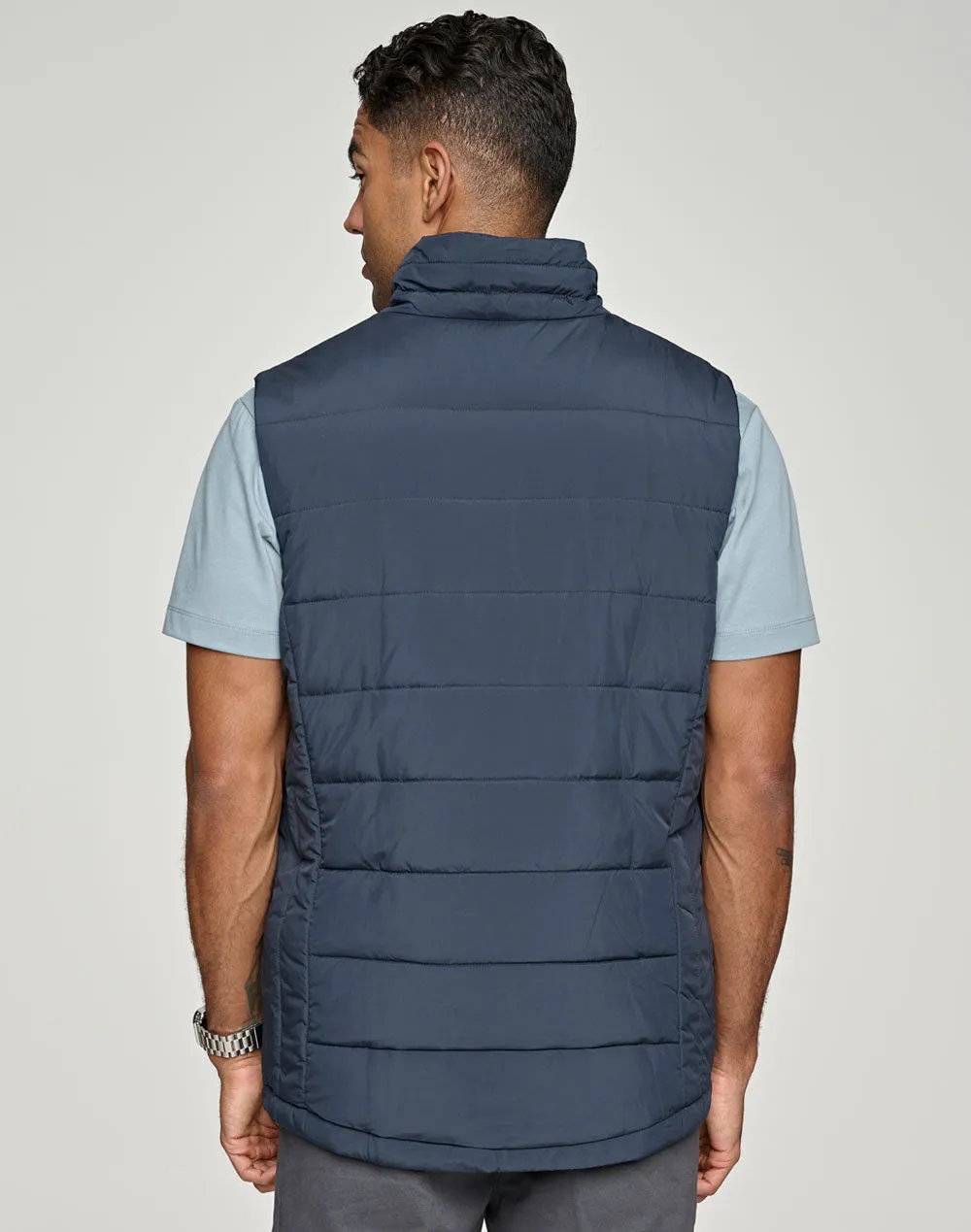 Winning Spirit Sustainable Insulated Puffer Vest (3D Cut) Men's (JK61)