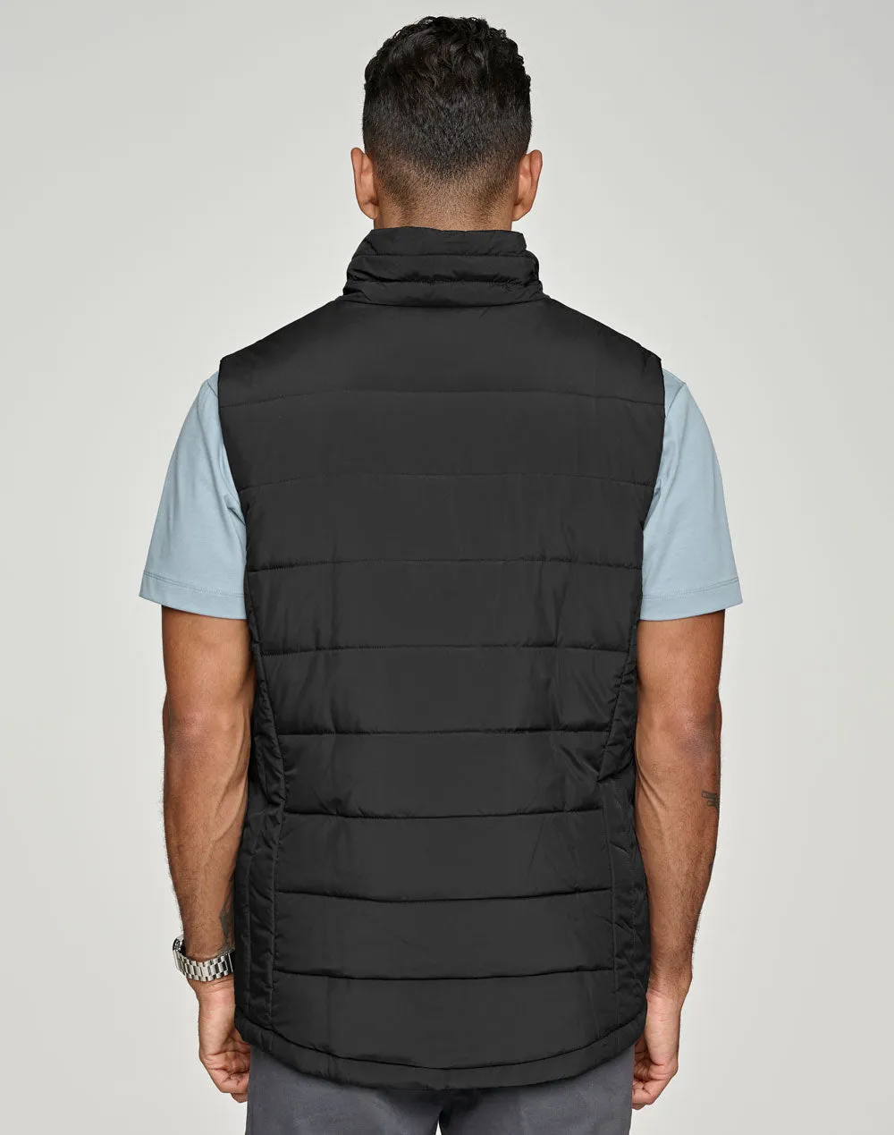 Winning Spirit Sustainable Insulated Puffer Vest (3D Cut) Men's (JK61)